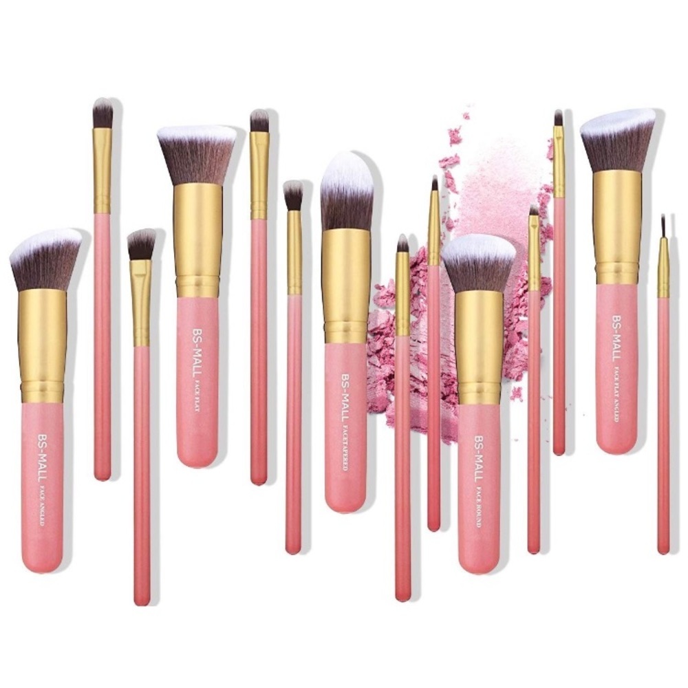 - - 🌸PINK 14PIECE MAKEUP BRUSH SET*NWT*🌸
Arrives NEW - Picture 3 of 6